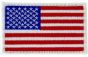 US Flag (Left) White Border Small Patch - FL1671 (3 inch)