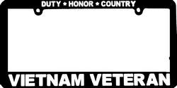 Vietnam Veteran License Plate Frame - LPF4 (6.5 X 12.5 inch)