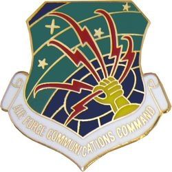 Air Force Communications Command Pin - 15145 (1 1/8 inch)
