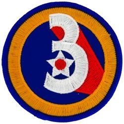 3rd Air Force Small Patch - FL1003 (3 inch)