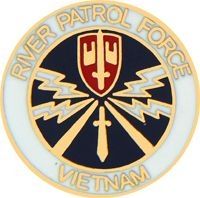 US Navy River Patrol Force Pin - 14822 (7/8 inch)