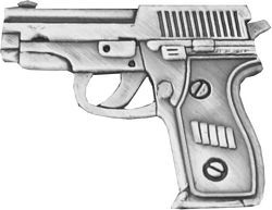 9MM Auto Gun Pin - 15713 (1 inch)
