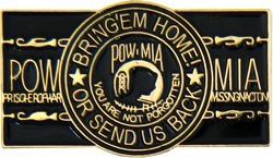 POW/MIA Insignia Pin - 15632 (1 1/8 inch)