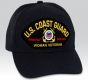 US Coast Guard Proudly Served Woman Veteran Insignia Black Ball Cap Import - 661839
