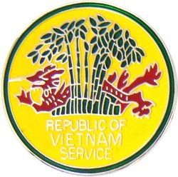 Republic of Vietnam Service Pin - 14828 (1 inch)