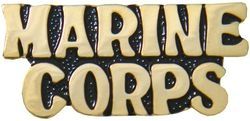 Marine Corps Script Pin - 14772 (1 1/8 inch)
