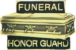 Funeral Honor Guard Pin - 14102 (1 1/8 inch)