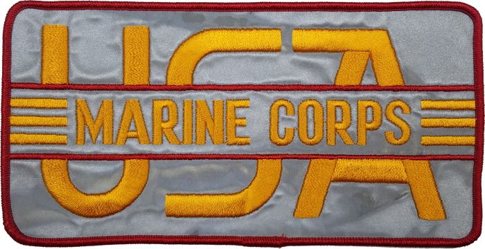 USA - MARINE CORPS  (REFLECTIVE) - FLD1958 (7 7/8 inch)