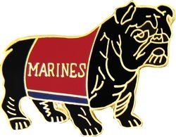 United States Marine Corps Bulldog Pin - 15741 (1 inch)