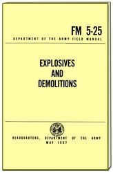 Explosives and Demolitions Military Manual - 97106