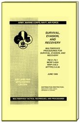 Survival/Evasion/Recovery Military Manual - 97125