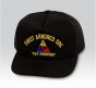First Armored Division Old Ironsides Black Ball Cap US Made - 771436