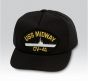 USS Midway CV-41 with Ship Silhouette Black Ball Cap US Made - 771641
