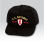 US Air Force Can Do Will Do Civil Engineer Insignia Black Ball Cap US Made - 771658