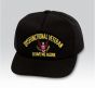 Dysfunctional Veteran/Leave Me Alone with US Insignia Black Ball Cap US Made - 771691