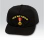 Cold War Veteran with National Defense Service Medal Black Ball Cap US Made - 771706