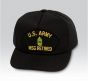 US Army Master Sergeant Retired Black Ball Cap US Made - 771724