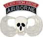 Death From Above Airborne Pin - 14733 (1 1/8 inch)