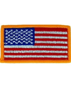 091403 - US Flag 3 1/4 x 1 3/4 sew