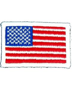 091504 - US Flag 2 1/2 x 1 3/4" (sew on)