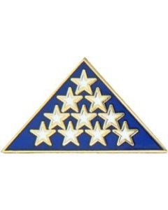 14096 - Folded Ceremonial Flag Pin