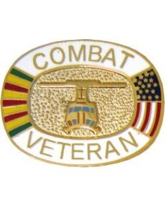 14115 - Combat Veteran Pin