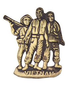 14152 - 3 Men Vietnam Pin