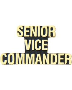 14204 - Senior (Sr) Vice Commander Script Pin
