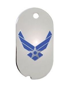 14211-DTN - United States Air Force Symbol Dog Tag Key Ring