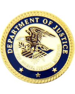 14253 - Department of Justice Insignia Pin