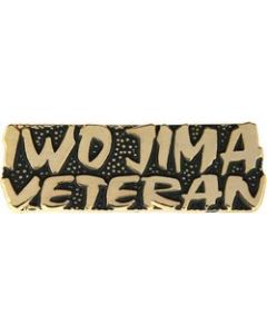 14258 - Iwo Jima Veteran Script Pin