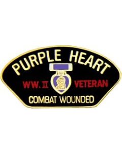 14309 - World War II Combat Wounded Purple Heart Pin