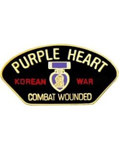 14310 - Korean War Combat Wounded Purple Heart Pin