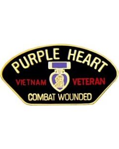 14311 - Vietnam Combat Wounded Purple Heart Pin