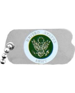 14367 - United States Army Insignia Dog Tag Pin