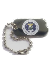 14369 - United States Air Force Emblem Dog Tag Pin