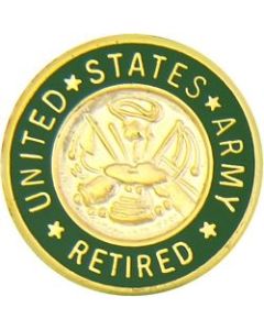 14376 - United States Army Retired Insignia Pin