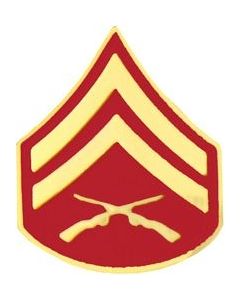 14388 - Marine Corps Corporal (Cpl / E-4) Rank Insignia Pin