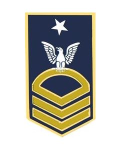 14400 - Senior Chief Petty Officer (SCPO/E-8) Sleeve Rank Insignia Pin