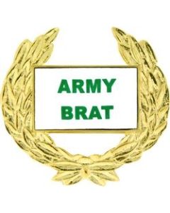 14494 - Army Brat with Wreath Pin