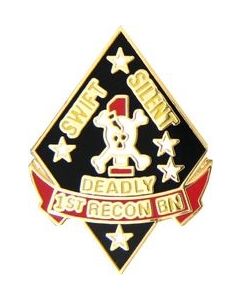 14706 - US Marine 1st Recon Battalion Pin