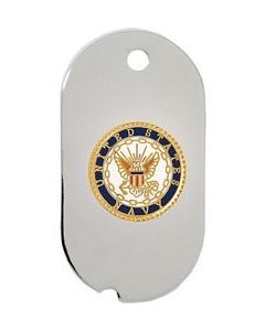 14769-DTNC - United States Navy Insignia Dog Tag Necklace