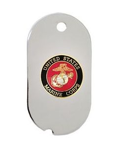 14771-DTNC - United States Marine Corps Insignia Dog Tag Necklace