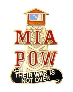 14833 - MIA/POW War Is Not Over Pin