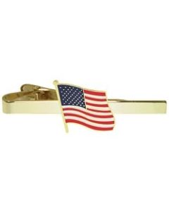 14876-TB - United States Flag Tie Bar
