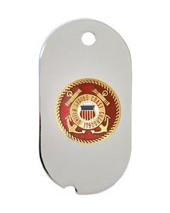14905-DTN - United States Coast Guard Dog Tag Key Ring