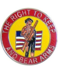 14920 - The Right To Keep And Bear Arms Pin