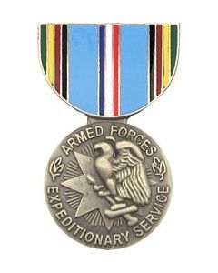 15054 - Armed Forces Expeditionary Pin HP411