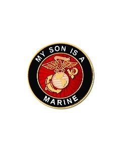15351 - My Son Is A Marine Insignia Pin