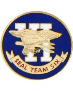 15562 - US Navy Seal Team Six Insignia Pin
